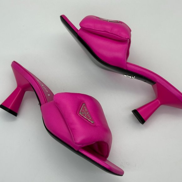 Prada Fuchsia Women's Sandals - Picture 12 of 15